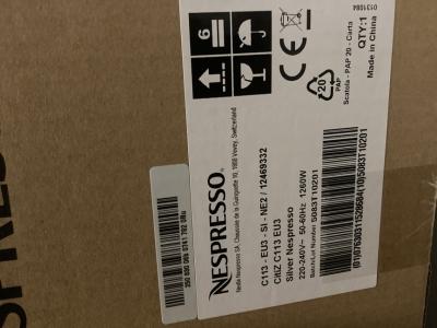 1x Nespresso PROFESSIONAL CitiZ Silver C113 Neu orginalverpackt