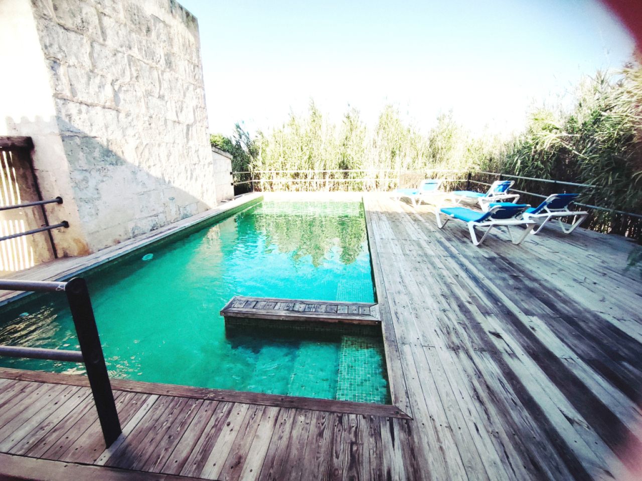 2 fincas en una sola propiedad con piscina privada, AC y chimeneas cerca de Campos -- F 92 a + b WT