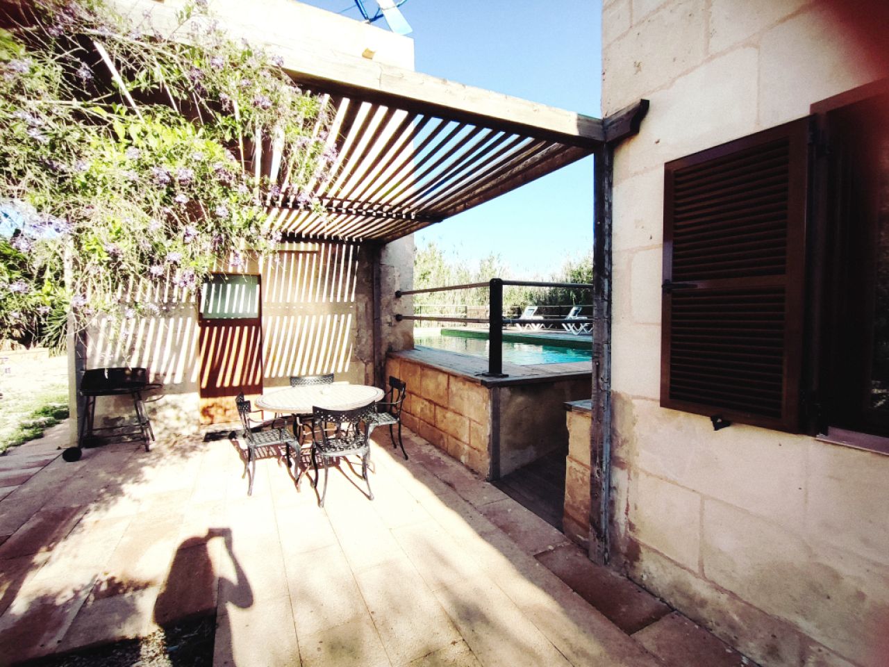 2 fincas en una sola propiedad con piscina privada, AC y chimeneas cerca de Campos -- F 92 a + b WT