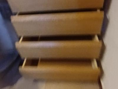 2 light brown chests of drawers for sale