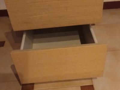 2 light brown chests of drawers for sale