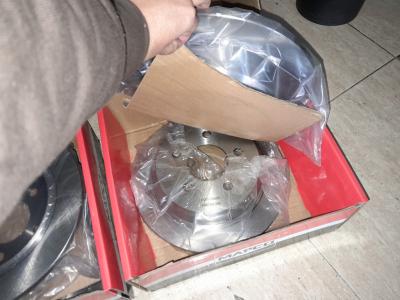 2 Pakete á 2x Bremsscheiben für die Hinterachse, MAPCO 25990 für JEEP Wrangler und Cherokee