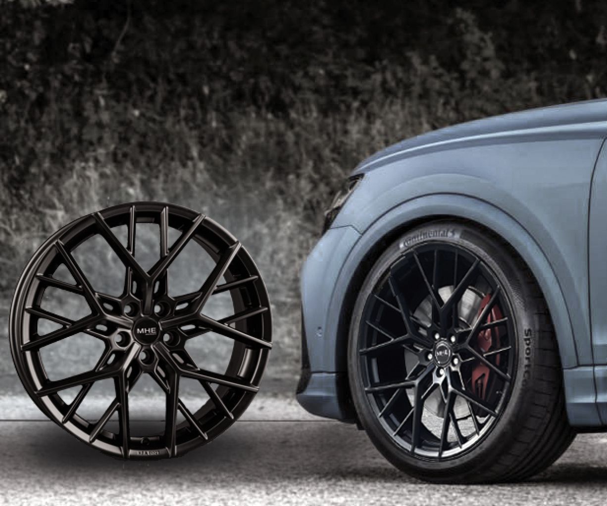 Llantas de aleación 23 pulgadas aros Audi Q7 SQ7 Q8 SQ8 RSQ8 Mercedes GLE Coupé AMG BMW X5 X6 M