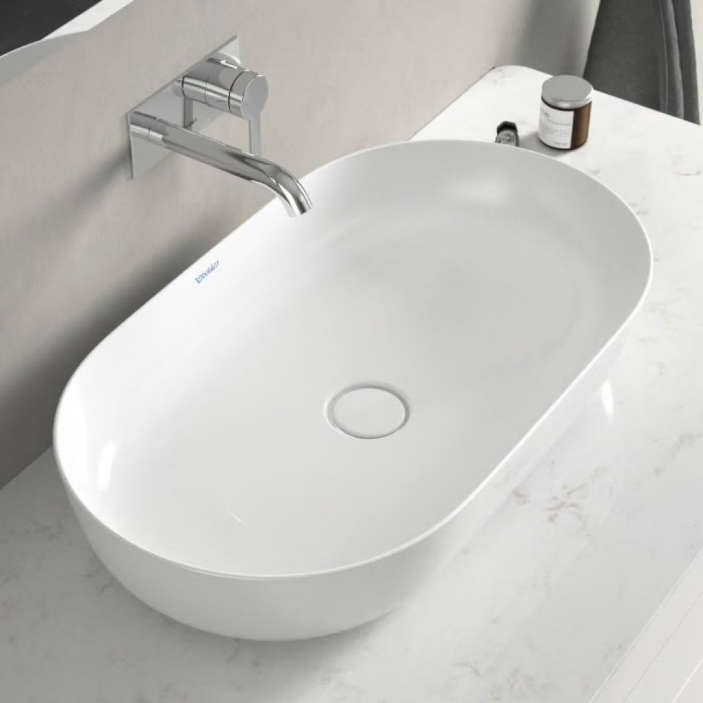 2x Lavabos de encimera Duravit LUV – NUEVOS y OVP – 70x40 - 415 euros por unidad en lugar de 1020 euros PVP