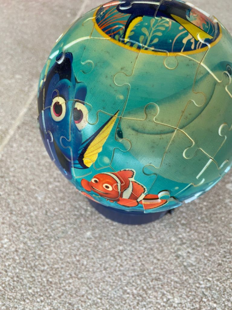 3d Ravensburger puzzel Nachtlicht.