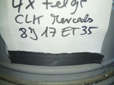 4 Aluminium Felgen Mercedes AMG 8j 17 Et35