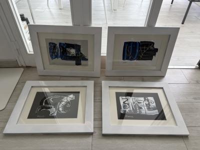 4 Dekorative Bilder 40,-Euro
