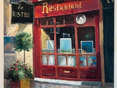 4 Original französische Bilder von "Liot"