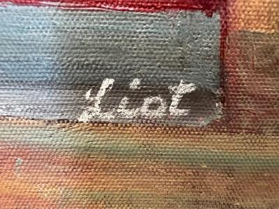 4 Original französische Bilder von "Liot"