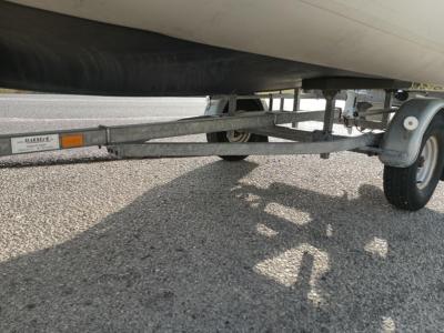 Embarcación neumática de 4m Semirrígida Fueraborda Honda 30hp incl. Remolque