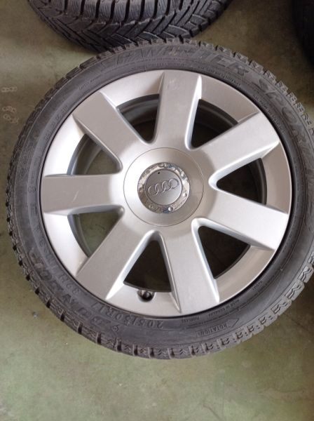 4x Audi TT Speedline 17inch llantas completas bolt circle 5x100