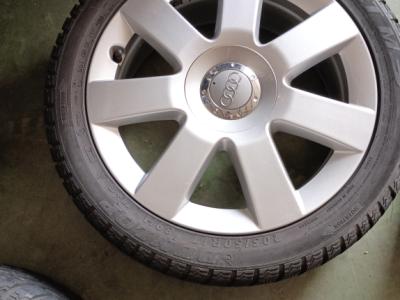 4x Audi TT Speedline 17inch llantas completas bolt circle 5x100