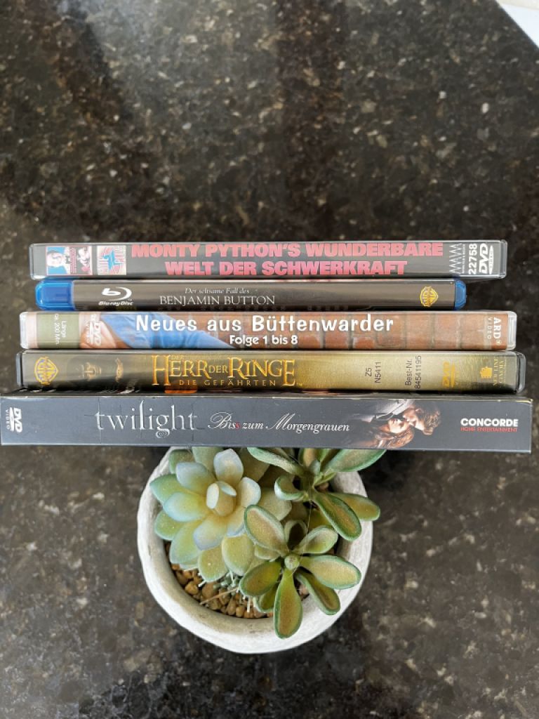 5 películas conocidas en DVD originales en venta