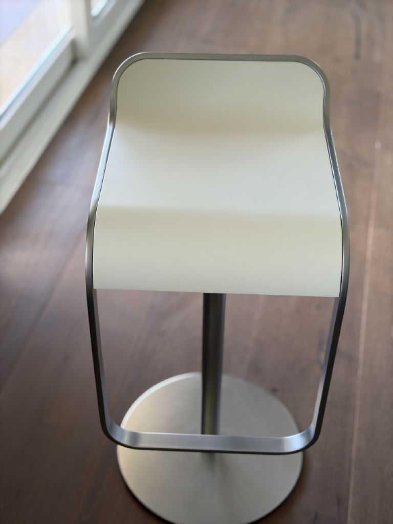 6 bar stools (white/Alu)