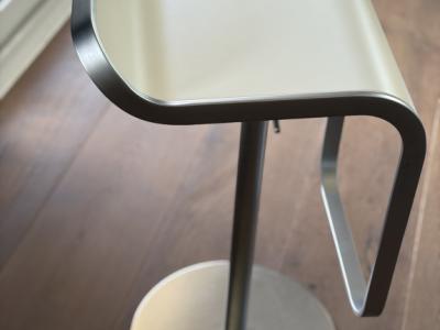 6 taburetes de bar (blanco/Alu)