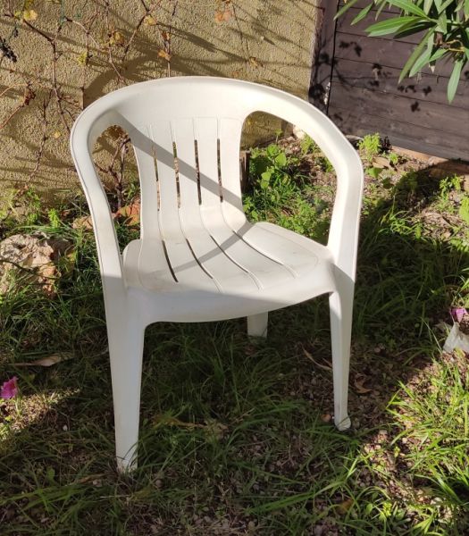 6 sillas de terraza/sillas de jardín