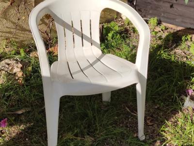 6 sillas de terraza/sillas de jardín