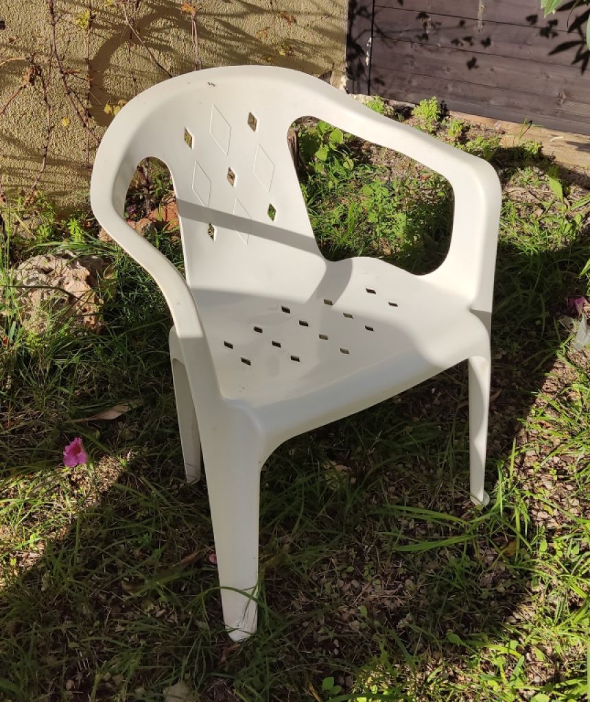 6 sillas de terraza/sillas de jardín