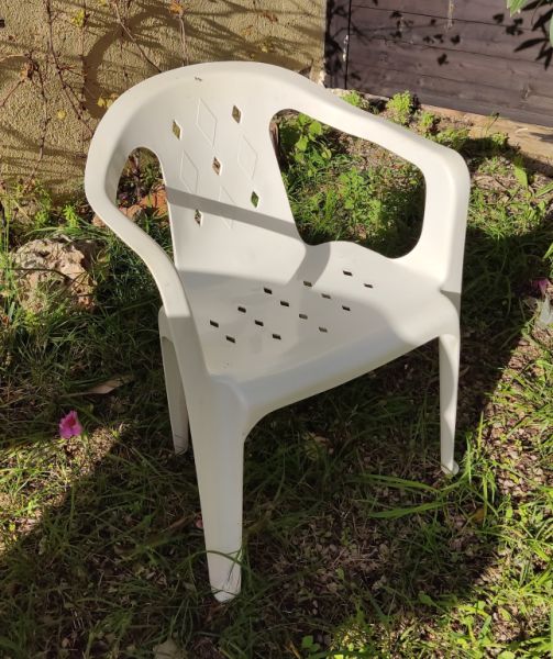 6 sillas de terraza/sillas de jardín