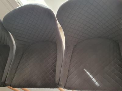 8 elegant dining chairs