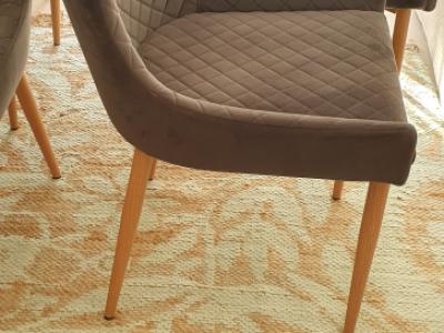 8 elegant dining chairs