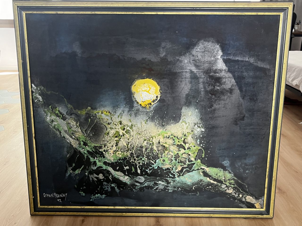 Abstract Art Art original Simon Presley 130x112cm