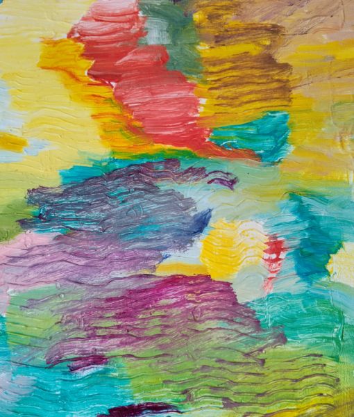 Abstraktes Ölgemälde