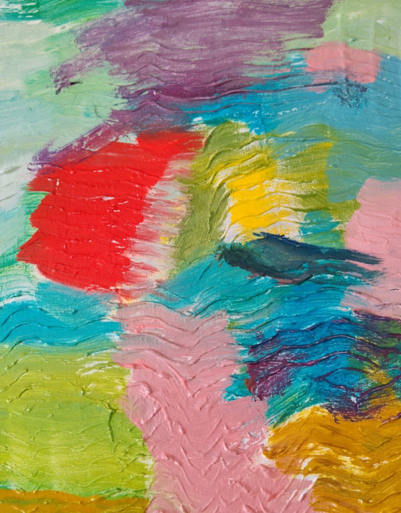 Abstraktes Ölgemälde