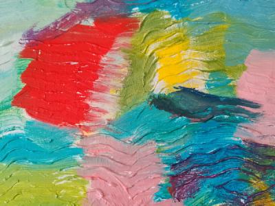 Abstraktes Ölgemälde