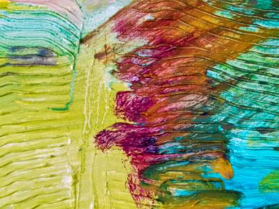 Abstraktes Ölgemälde