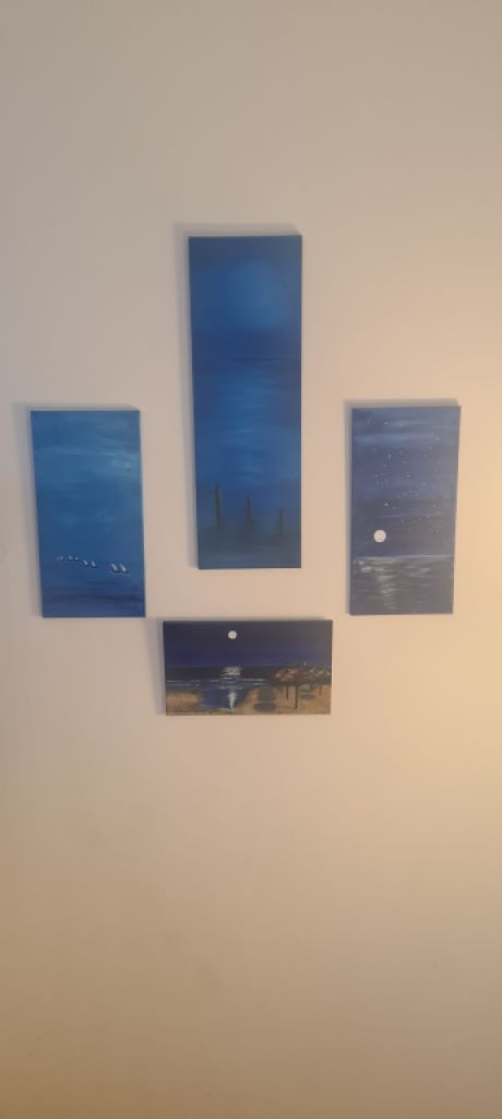 Acryl Bilder abzugeben