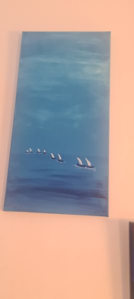 Acryl Bilder abzugeben