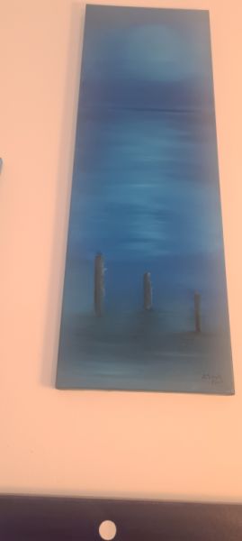 Acryl Bilder abzugeben