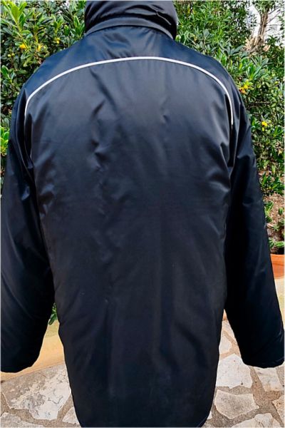 Chaqueta de invierno ADIDAS para hombre, resistente al agua y al viento, color negro, talla L