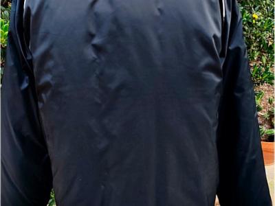 Chaqueta de invierno ADIDAS para hombre, resistente al agua y al viento, color negro, talla L