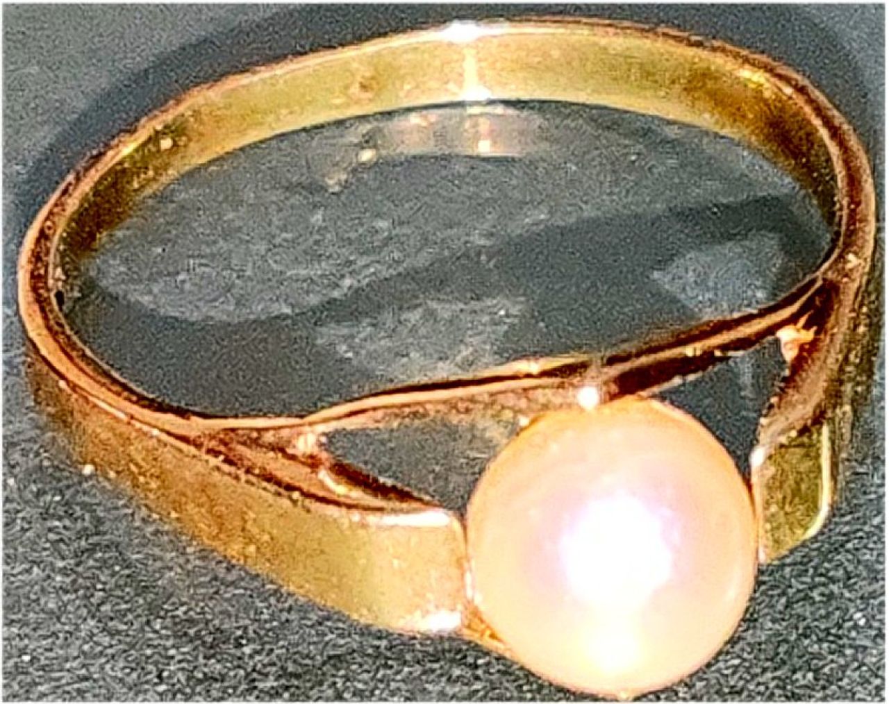 Akoya Perlen-Schmuck-Set Halskette, Armband und Ring mit Sterling Silver und 8 K Gold