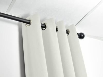 Acoustic curtain by ACOUSPANEL, white/cream