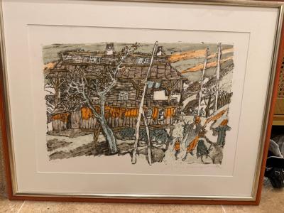 Alois Carigiet – Signierte Originalgrafik (1982), limitiert! - oder eine Kopie