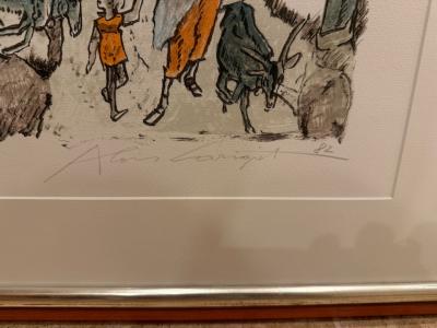 Alois Carigiet – Signierte Originalgrafik (1982), limitiert! - oder eine Kopie