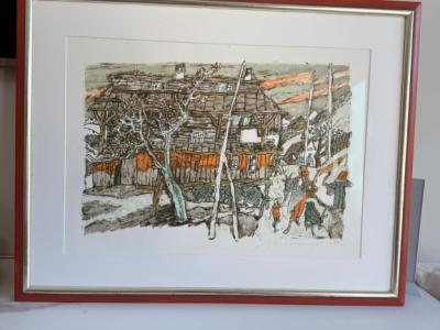 Alois Carigiet – Signierte Originalgrafik (1982), limitiert! - oder eine Kopie