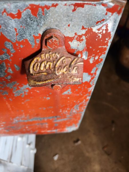 Alter Coke Cooler Coca Cola