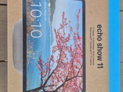Amazon Echo Show 11 (latest generation) – 11-inch Full-HD display, 3D audio, White