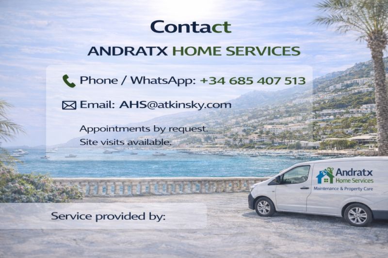 Andratx Home Services – Deine All-In-One Lösung für Zuhause in Port Andratx und Camp de Mar