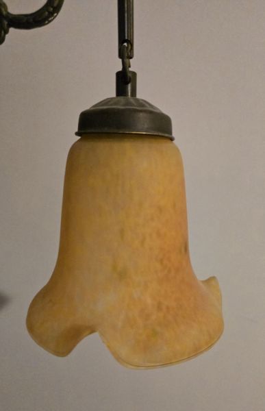 antike Lampe Jugendstil