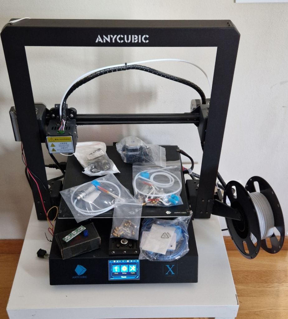 Anycubic Mega X - 3D Drucker mit Zubehör und Filament
