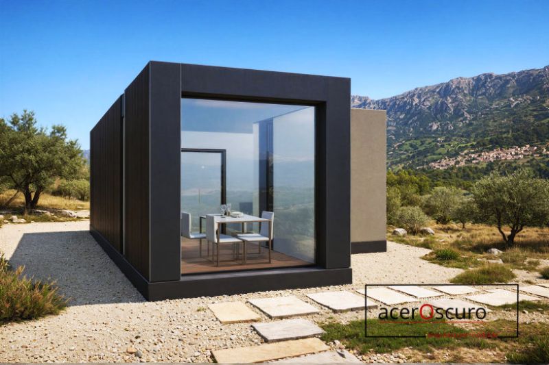 Architektenhaus Modulhaus Mallorca Fertighaus