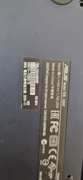 Asus EeePC Netbook Minu Notebook, funcional, 11" CPU Intel