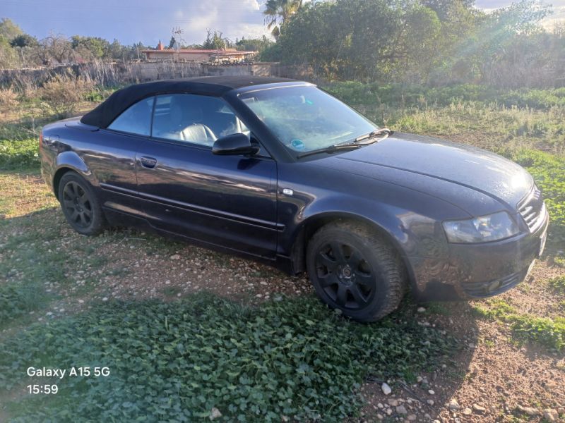 Audi A4 Cabrio con autogás en muy buen estado
