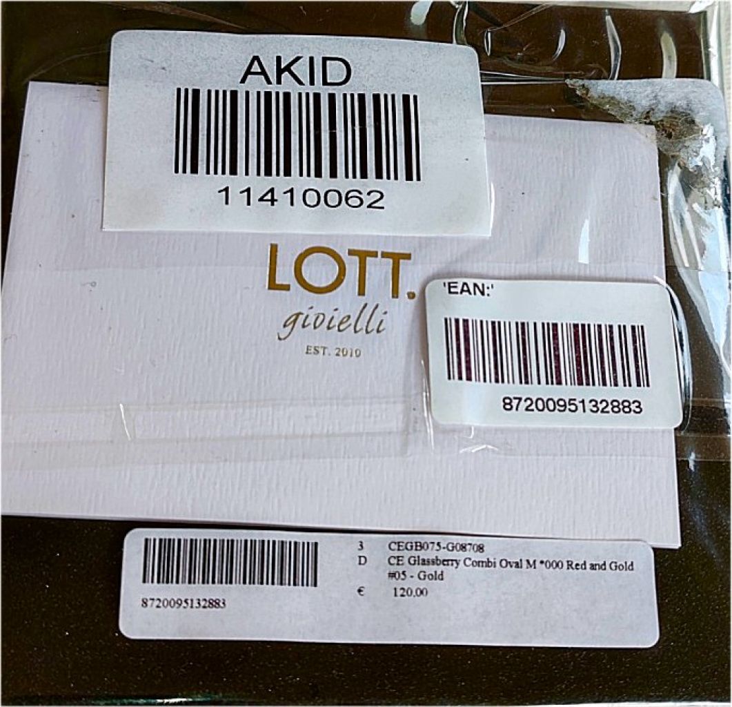 Aros de perlas llamativos de Lott.giolielli, nuevos y sin abrir