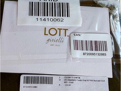 Aros de perlas llamativos de Lott.giolielli, nuevos y sin abrir